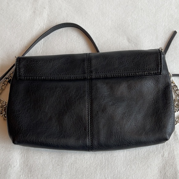 Steve Madden Crossbody Handbag with Zipper & Tassel Accents - Picture 6 of 9